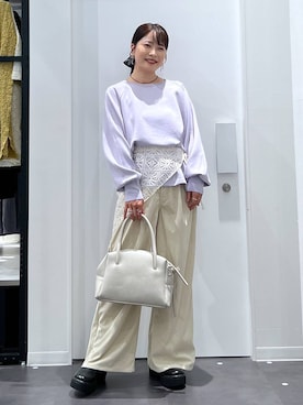 「アイテム（財布/小物）」を使った、emaさん（レディース・155cm・30代）の秋コーディネート