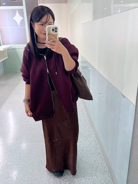 「アイテム（雑貨/ホビー）」を使った、emaさん（レディース・155cm）の秋コーディネート