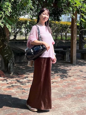 「アイテム（PC・スマホグッズ/家電）」を使った、emaさん（レディース・155cm・30代）の秋コーディネート