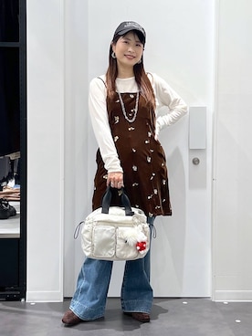 emaさん（レディース・155cm）の秋コーディネート