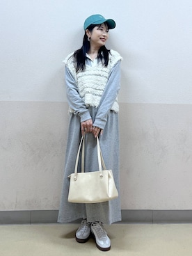 emaさん（レディース・155cm）の冬コーディネート