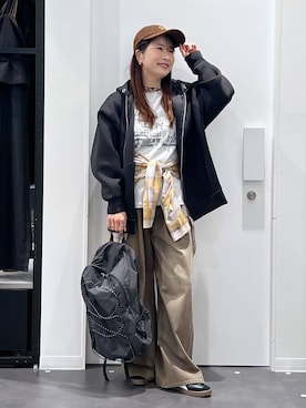 emaさん（レディース・155cm）の秋コーディネート