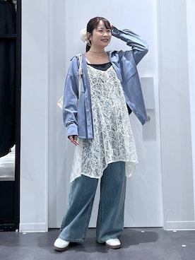 「アイテム（リング）」を使った、emaさん（レディース・155cm・30代）の秋コーディネート