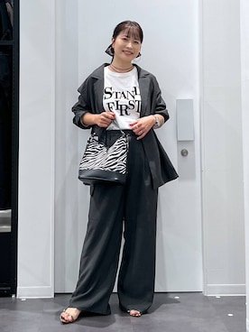 「アイテム（ジャケット/アウター）」を使った、emaさん（レディース・155cm・30代）の秋コーディネート