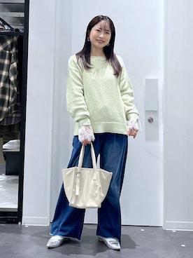 emaさん（レディース・155cm）の春コーディネート