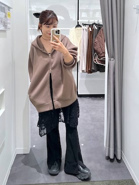 「アイテム（リング）」を使った、emaさん（レディース・155cm・30代）の秋コーディネート