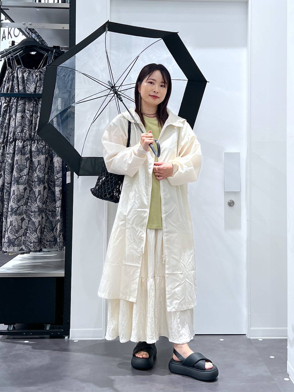 LAKOLE（ラコレ）の「切替デザイン長傘 / 102900（長傘）」 - WEAR