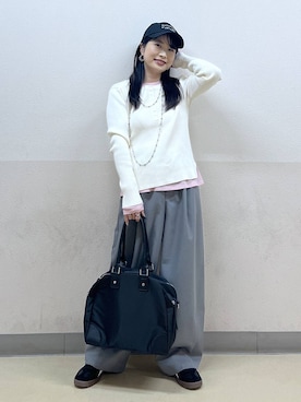 emaさん（レディース・155cm）の冬コーディネート