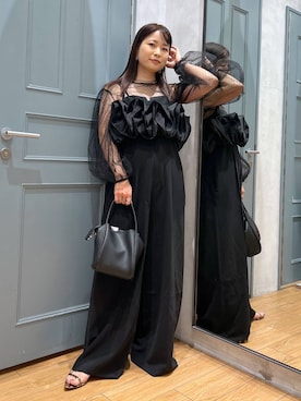 「アイテム（アクセサリー）」を使った、emaさん（レディース・155cm・30代）の秋コーディネート