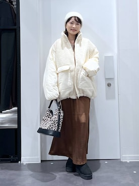 「アイテム（リング）」を使った、emaさん（レディース・155cm・30代）の秋コーディネート