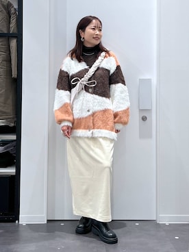 emaさん(レディース・155cm)の冬コーディネート