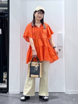 emaさん（レディース・155cm）の春コーディネート