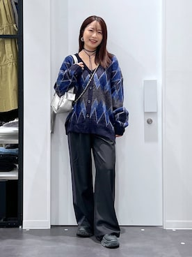 「アイテム（アクセサリー）」を使った、emaさん（レディース・155cm・30代）の秋コーディネート