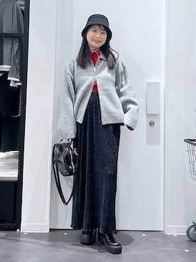 「アイテム（リング）」を使った、emaさん（レディース・155cm・30代）の秋コーディネート