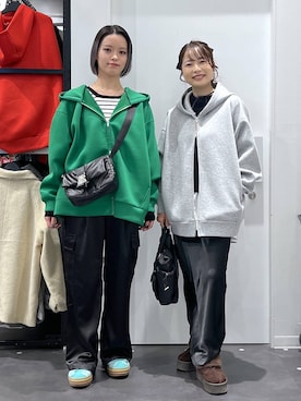 emaさん（レディース・155cm）の冬コーディネート