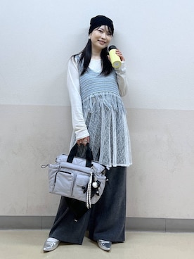 emaさん（レディース・155cm）の春コーディネート