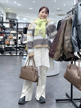 「アイテム（リング）」を使った、emaさん（レディース・155cm・30代）の秋コーディネート