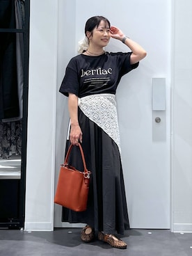 「アイテム（ピアス（両耳用））」を使った、emaさん（レディース・155cm・30代）の夏コーディネート
