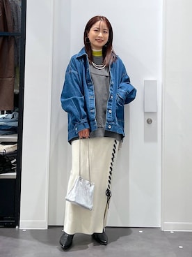 「アイテム（ジャケット/アウター）」を使った、emaさん（レディース・155cm・30代）の冬コーディネート