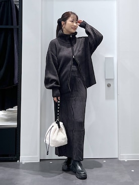 「アイテム（リング）」を使った、emaさん（レディース・155cm・30代）の秋コーディネート