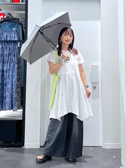 5239【美品】アパルトモン　2way レースキャミワンピース　ロングスカート 5239【美品】アパルトモン 2way レースキャミワンピース ロング