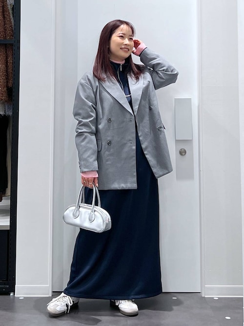 セール】パイピングトラックワンピース / 320401（ワンピース