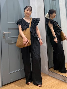 「アイテム（ピアス（両耳用））」を使った、emaさん（レディース・155cm・30代）の夏コーディネート