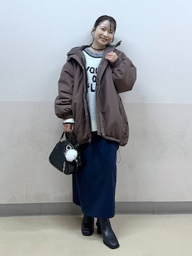 「アイテム（キーホルダー）」を使った、emaさん（レディース・155cm・30代）の秋コーディネート