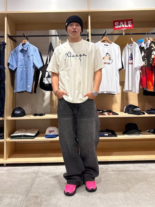 完売必須 XLARGE DRIP LOGO S/S TEE インクが垂れたようなロゴ◎ DRIP LOGO S/S TEE（Tシャツ/カットソー）｜XLARGE（エクストラ