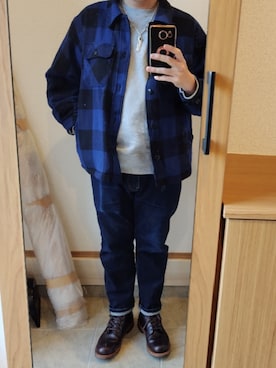 「BACK NUMBER（バックナンバー）のアイテム（ジャケット/アウター）」を使った、Nutsさん（メンズ・171cm）の冬コーディネート