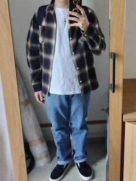 「FIRST ARROW's（ファーストアローズ）のアイテム」を使った、Nutsさん（メンズ・171cm）の春コーディネート