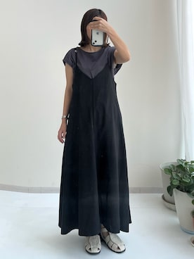 「レギュラー」｜「アイテム（サンダル）」を使った、chihoさん（レディース・157cm）の春コーディネート