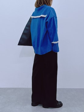 「大きいサイズレディースファッション」｜「アイテム（その他シューズ）」を使った、chihoさん（レディース・157cm）の冬コーディネート