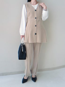 chiiiさん（レディース・157cm）の冬コーディネート