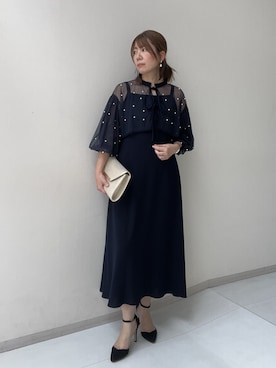 「スタッフ」｜chiiiさん（レディース・157cm）の春コーディネート