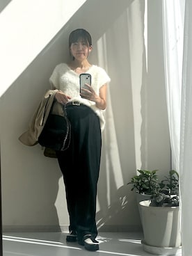 「nissen（ニッセン）のアイテム」を使った、chihoさん（レディース・157cm）の秋コーディネート