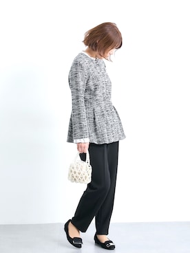 chiiiさん（レディース・157cm）の冬コーディネート