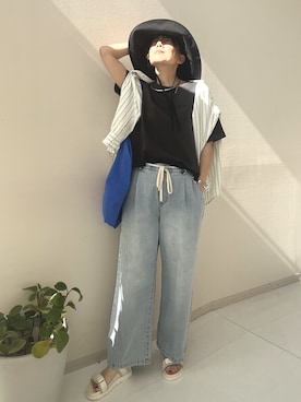 chiiiさん（レディース・157cm）の夏コーディネート
