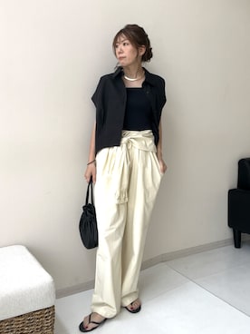 「アイテム（メイクアップ）」を使った、chiiiさん（レディース・157cm）の夏コーディネート