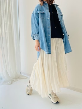 chiiiさん（レディース・157cm）の冬コーディネート