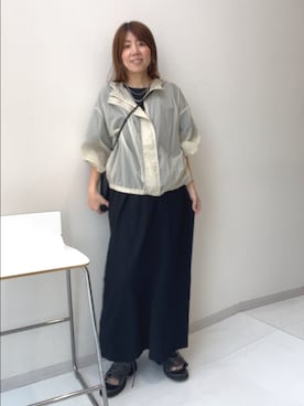 「nissen（ニッセン）のアイテム」を使った、chiiiさん（レディース・157cm）の春コーディネート