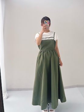 chiiiさん（レディース・157cm）の春コーディネート