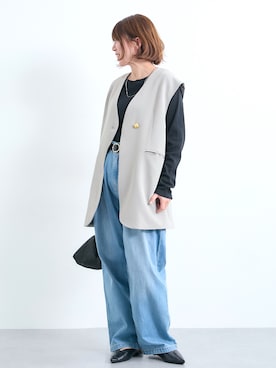 chiiiさん（レディース・157cm）の冬コーディネート