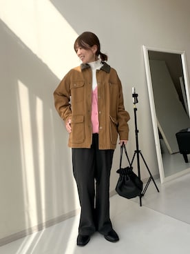 chiiiさん（レディース・157cm）の冬コーディネート