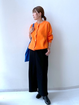 「スタッフ」｜chiiiさん（レディース・157cm）の秋コーディネート
