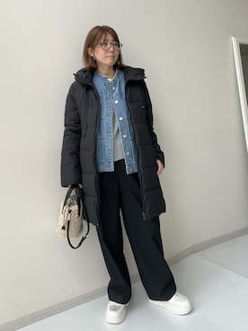 chiiiさん（レディース・157cm）の冬コーディネート