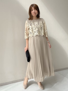 「nissen（ニッセン）のアイテム」を使った、chiiiさん（レディース・157cm）の春コーディネート