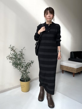 「nissen（ニッセン）のアイテム」を使った、chiiiさん（レディース・157cm）の秋コーディネート