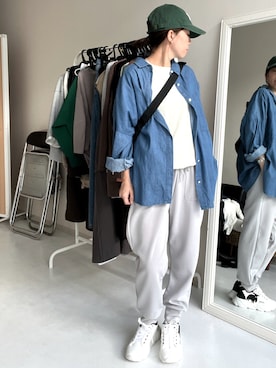 「nissen（ニッセン）のアイテム」を使った、chihoさん（レディース・157cm）の秋コーディネート