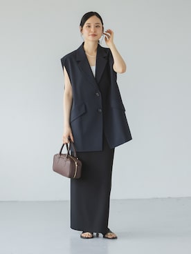 「Noble（ノーブル）のアイテム（トップス）」を使った、ayanoさん（レディース・160cm）の秋コーディネート